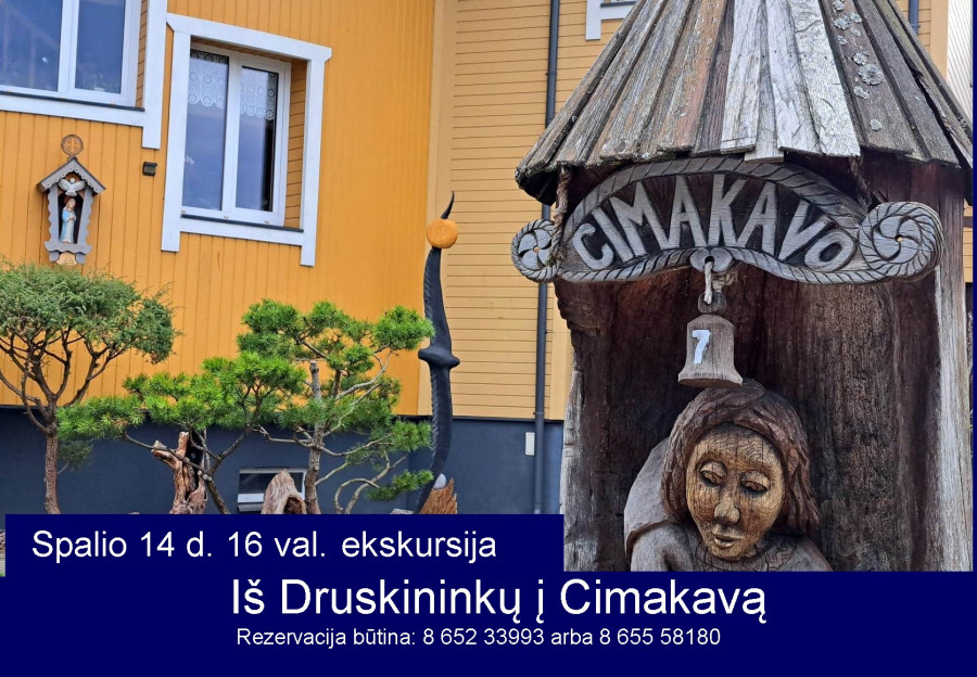 Iš Druskininkų į Cimakavą