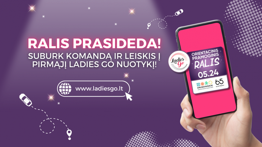 Ladies Go orientacinis-pramoginis ralis