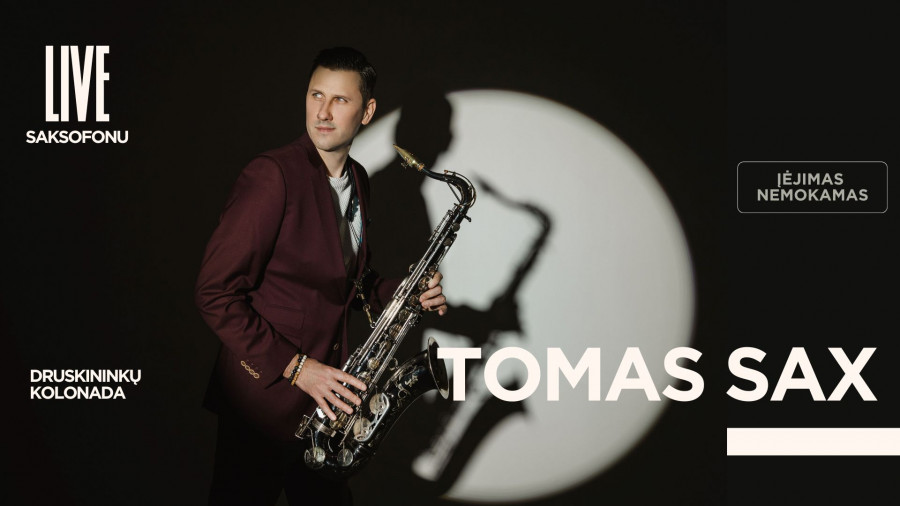 Solo saksofonu. Pop/dance – Tomas Sax