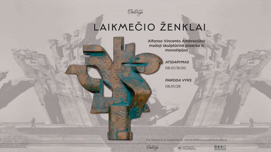 Retrospektyvinė Alfonso Vincento Ambraziūno paroda ,,Laikmečio ženklai"