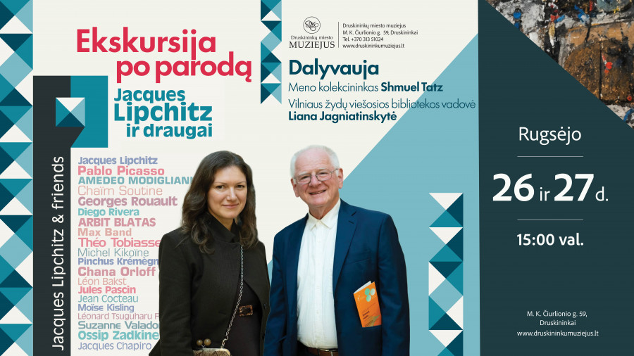 Ekskursija po parodą „Jacques Lipchitz ir draugai“