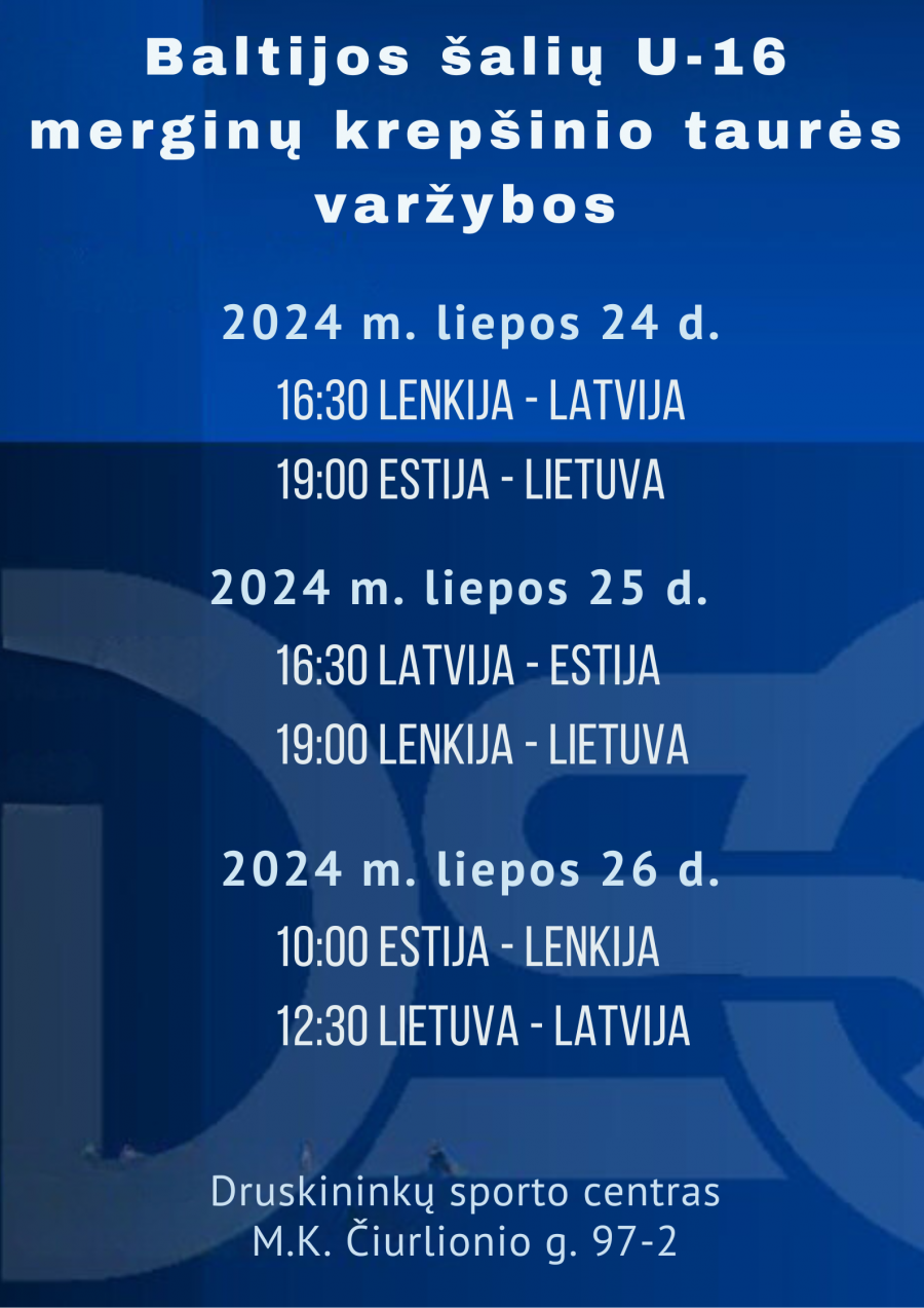 Baltic U-16 girls' basketball cup competition