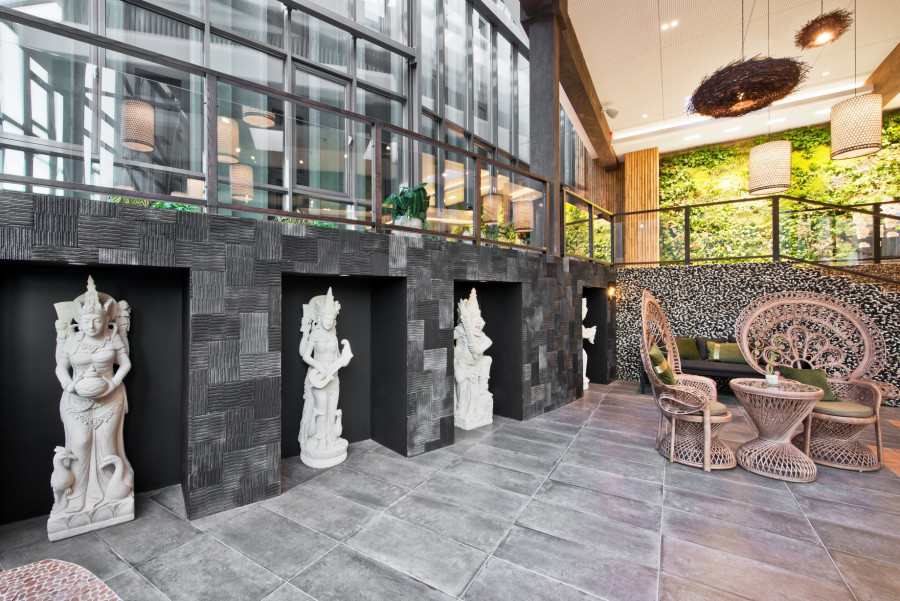 Flores SPA Hotel žiemos sodas
