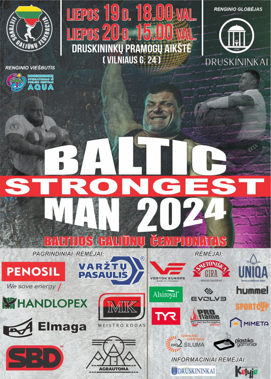 Mistrzostwa Bałtyku w trójboju siłowym 2024