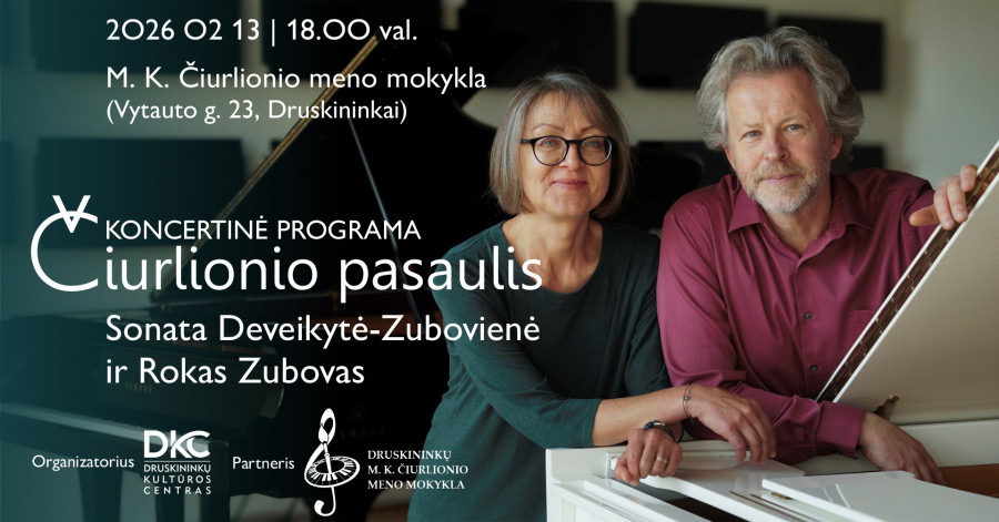 Sonata Deveikytė-Zubovienė ir Rokas Zubovas | Koncertinė programa „Čiurlionio pasaulis“