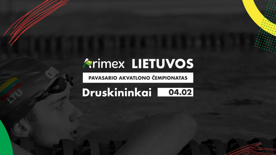 Arimex Lietuvos pavasario akvatlono čempionatas | Druskininkai