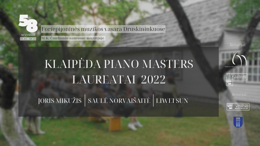 58 Fortepijoninė vasara | Klaipėda Piano Masters 2022 laureatai