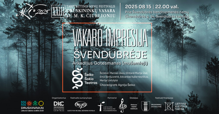 IMPRESSION OF AN EVENING IN ŠVENDUBRĖ