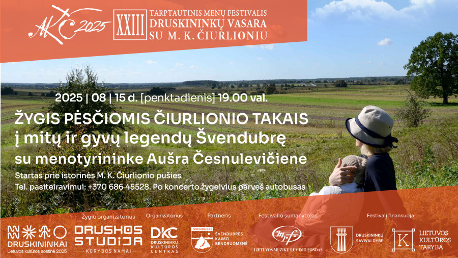 Žygis pėsčiomis į Švendubrę | Druskininkų vasara su M. K. Čiurlioniu