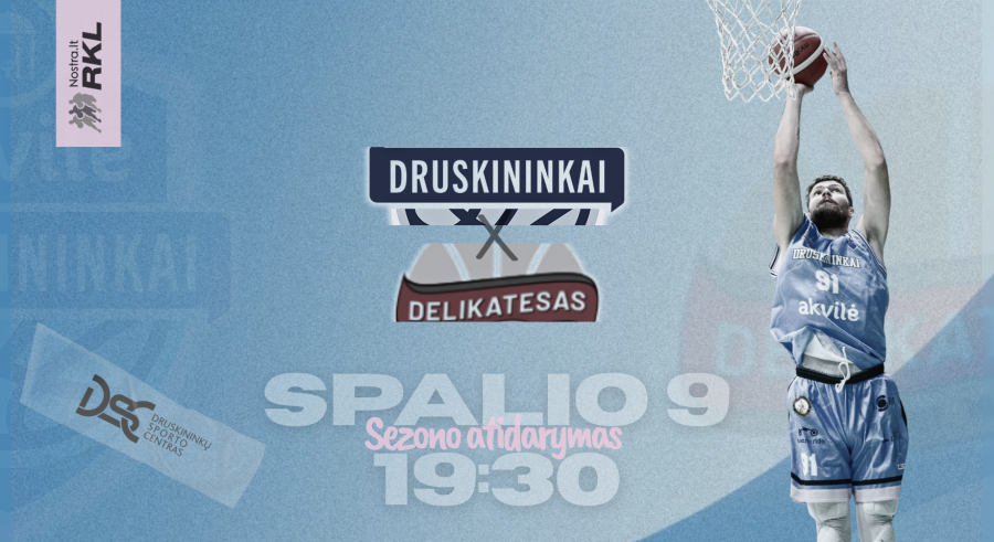 Krepšinio rungtynės. BC Druskininkai - LCC Tarptautinis Universitetas