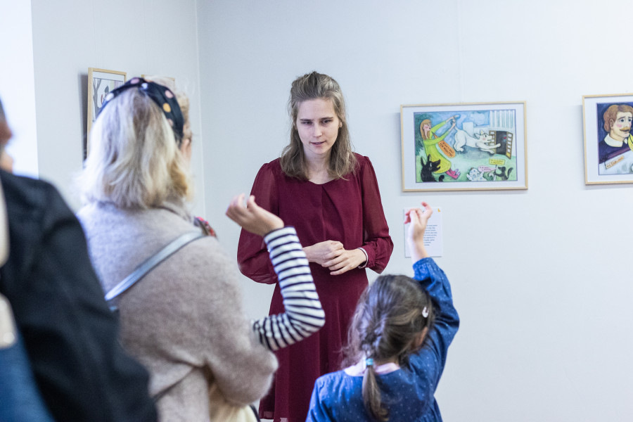 Dalia Bieliūnaitė's Exhibition "Adventures of Kaunas Artists"