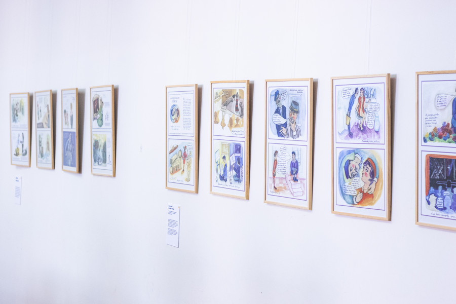 Dalia Bieliūnaitė's Exhibition "Adventures of Kaunas Artists"