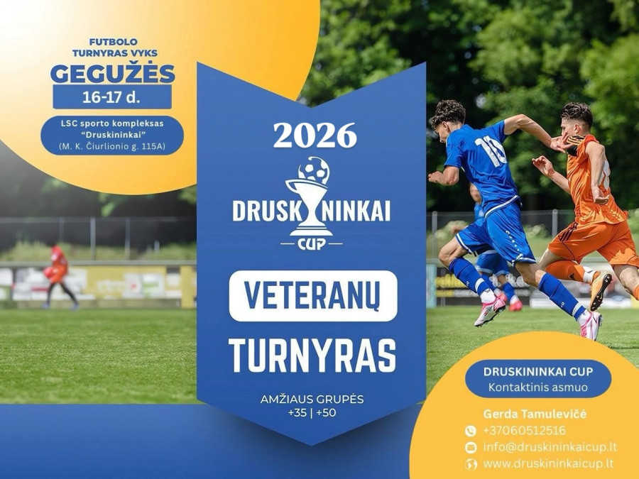 Tarptautinis veteranų futbolo turnyras ,,Druskininkai Cup''