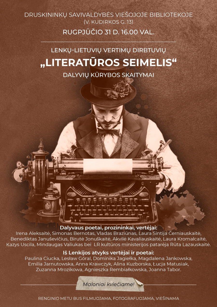 Kūrybinės vertimų dirbtuvės ,,Literatūros seimelis"