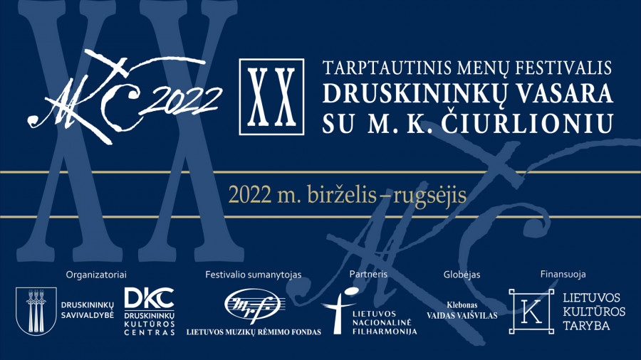 XX tarptautinis menų festivalis „Druskininkų vasara su M. K. Čiurlioniu“