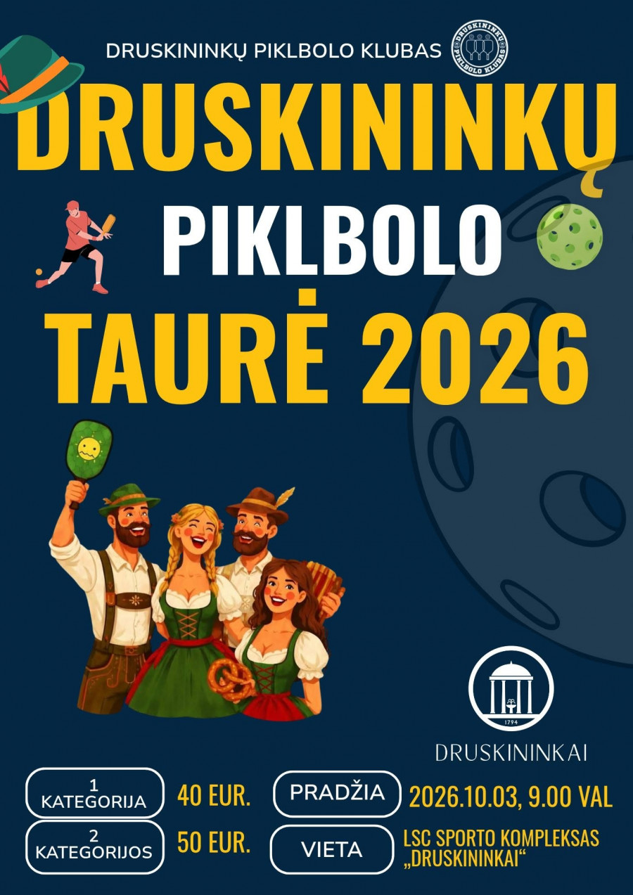 Druskininkų piklbolo taurė 2026
