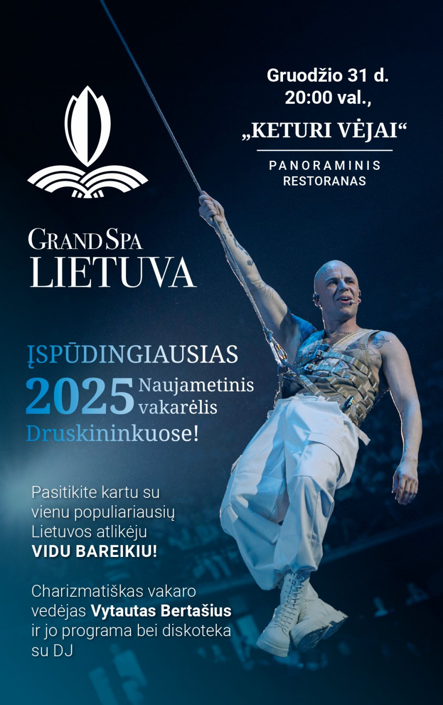 Sutikite 2025 metus kartu su Vidu Bareikiu!