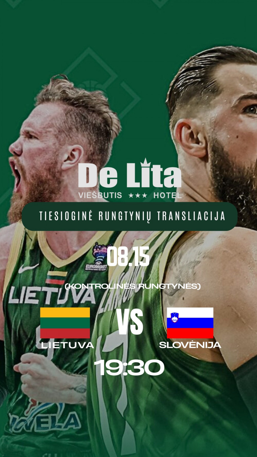Tiesioginės krepšinio rungtynių transliacijos