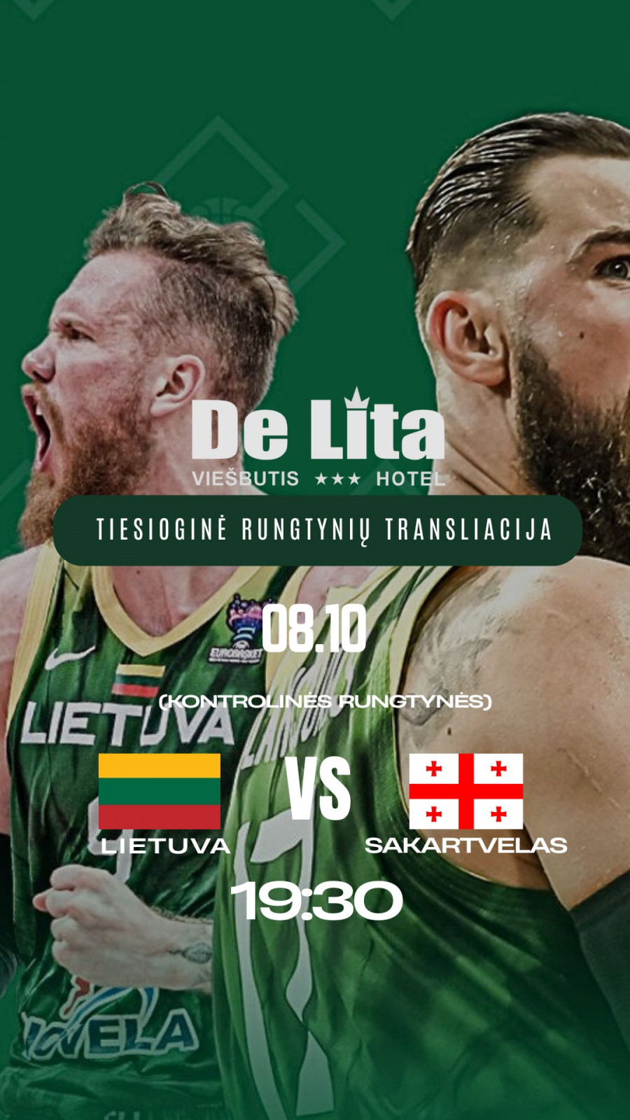 Tiesioginės krepšinio rungtynių transliacijos