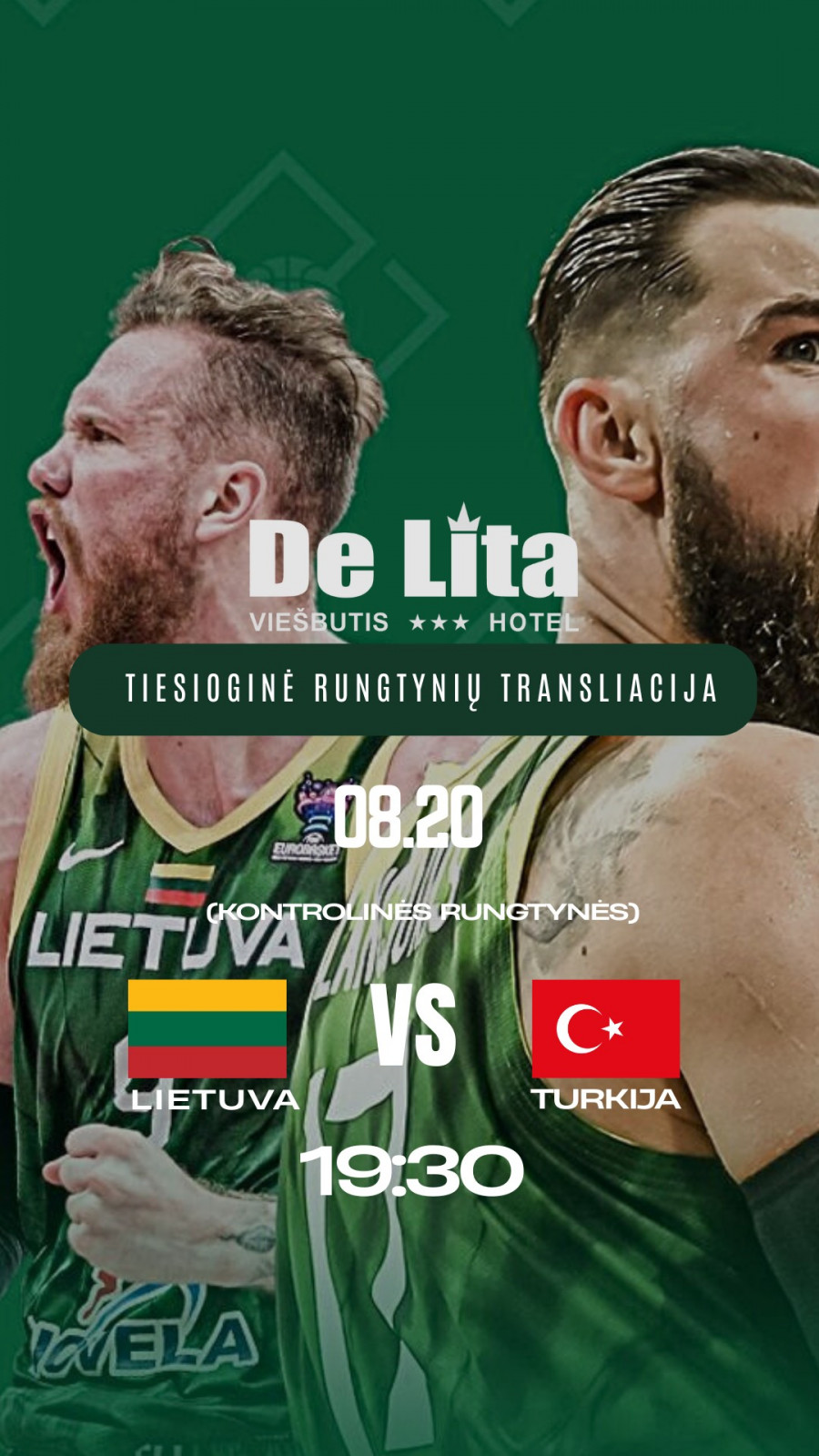 Tiesioginės krepšinio rungtynių transliacijos