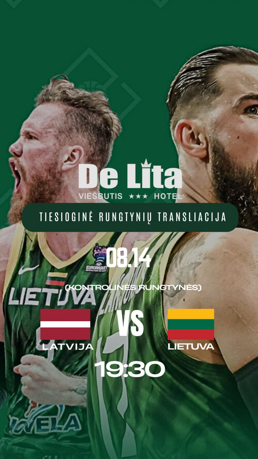 Tiesioginės krepšinio rungtynių transliacijos