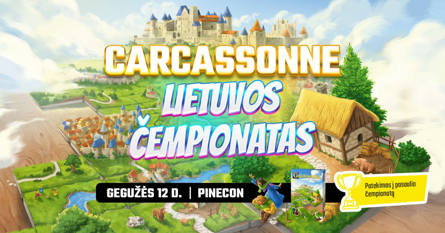 „Carcassonne“ Lietuvos čempionatas 2024
