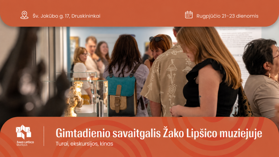 Gimtadienio savaitgalis Žako Lipšico muziejuje