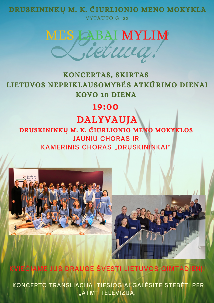 Mes labai mylim Lietuvą!