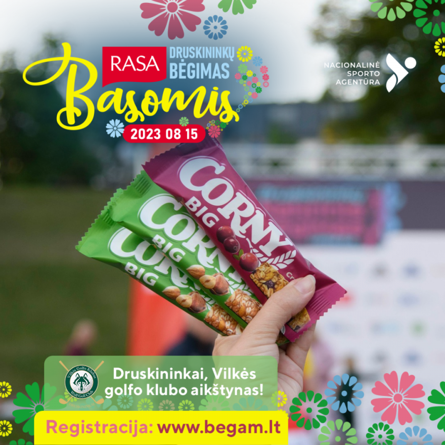 RASA bėgimas basomis