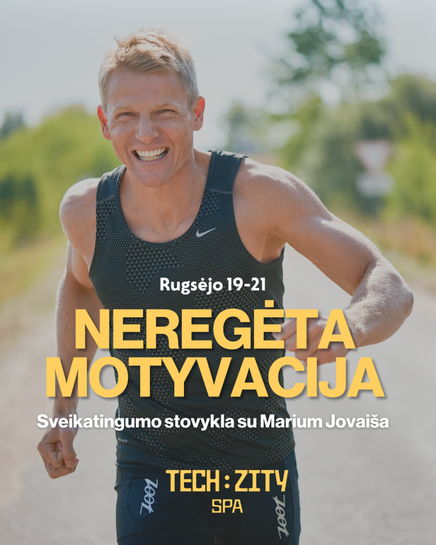 Sveikatingumo stovykla su Marium Jovaiša
