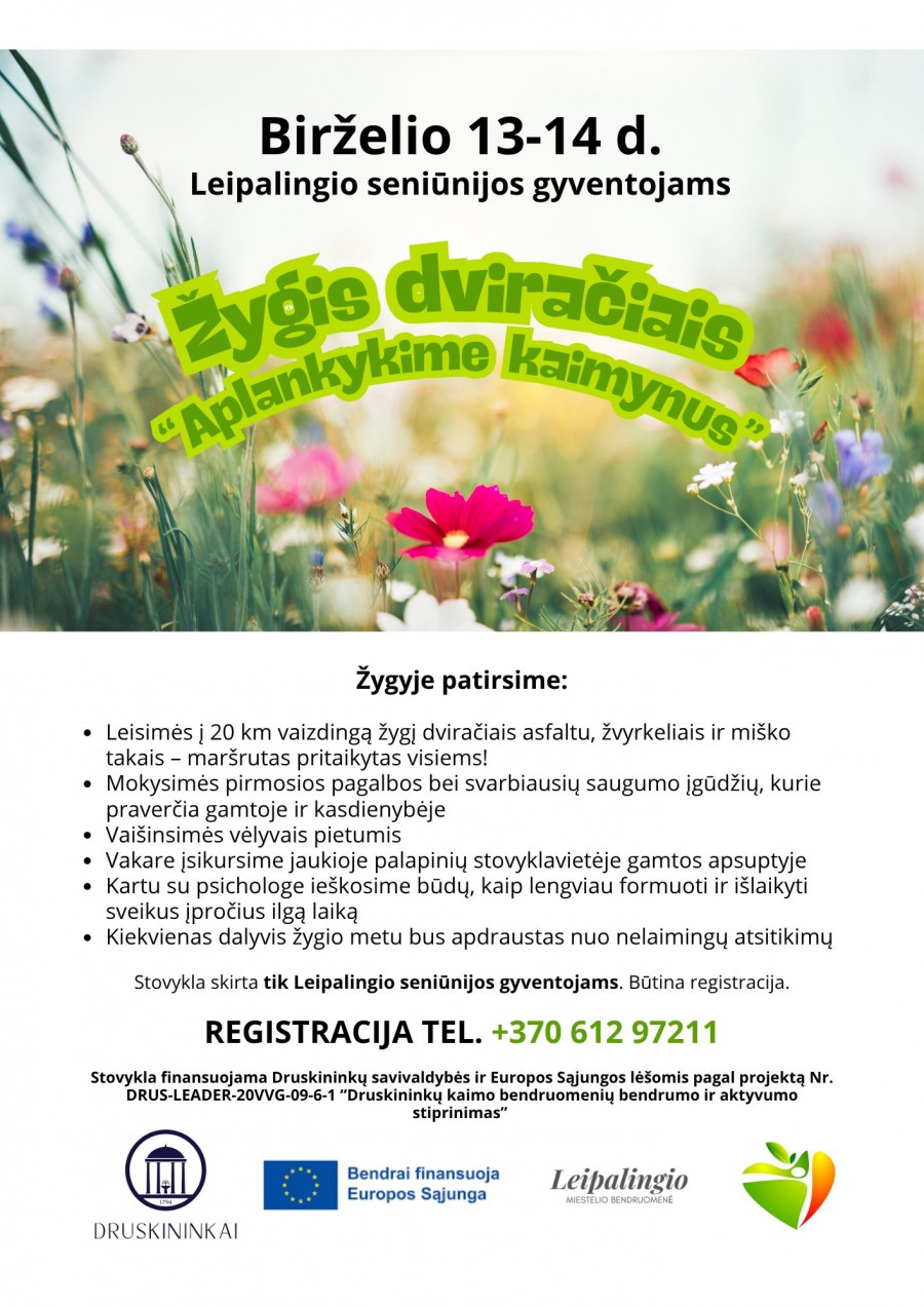 Žygis dviračiais "Aplankykime kaimynus"