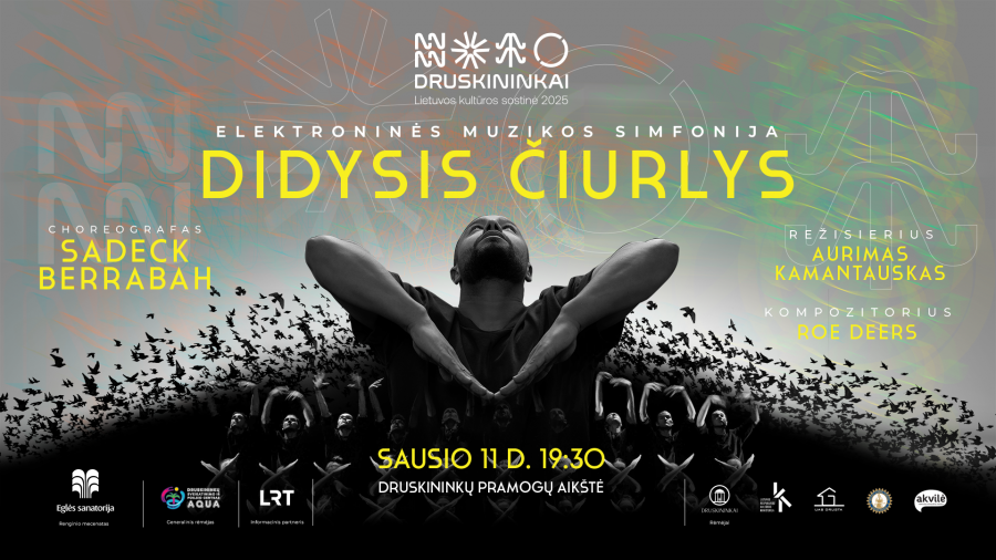 Electronic music symphony “THE GREAT ČIURLYS”.