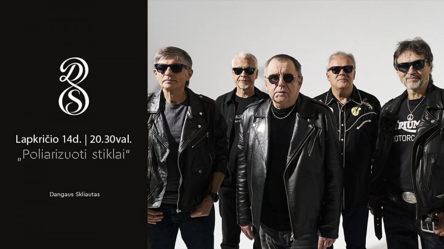 Grupės ,,Poliarizuoti Stiklai" muzikos ir šokių vakaras