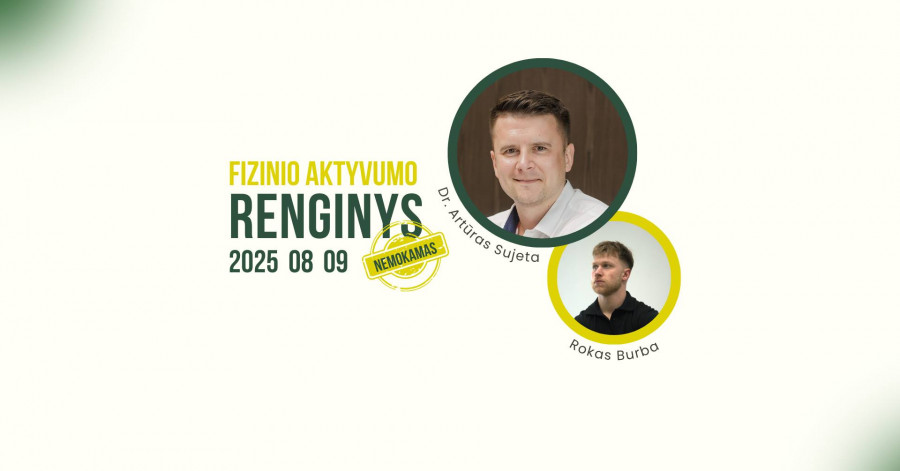 Fizinio aktyvumo renginys visuomenei