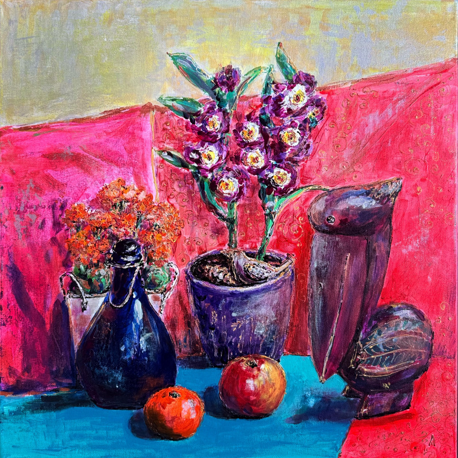 Exhibition of paintings by Irena Andrijauskaitė-Barzdžiuvienė