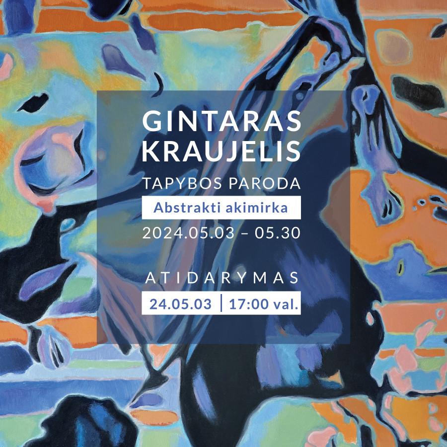 Wystawa malarstwa Gintarasa Kraujelisa