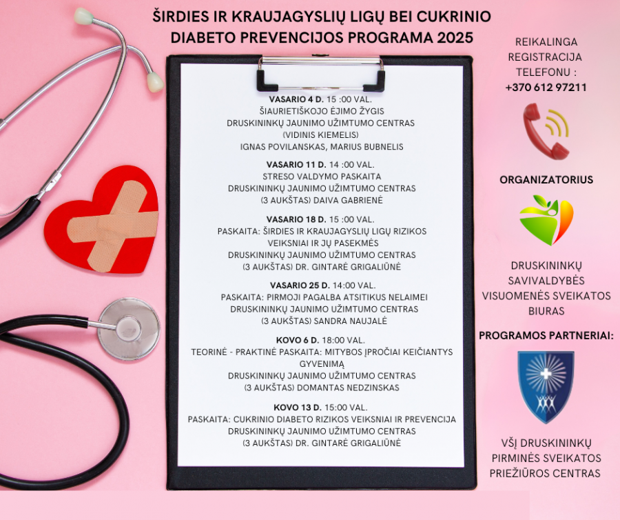 Širdies ir kraujagyslių ligų bei cukrinio diabeto prevencinė programa