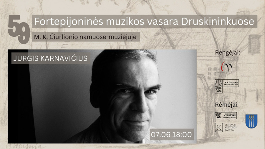 59 Lato z fortepianem | Pianista Jurgis Karnavičius