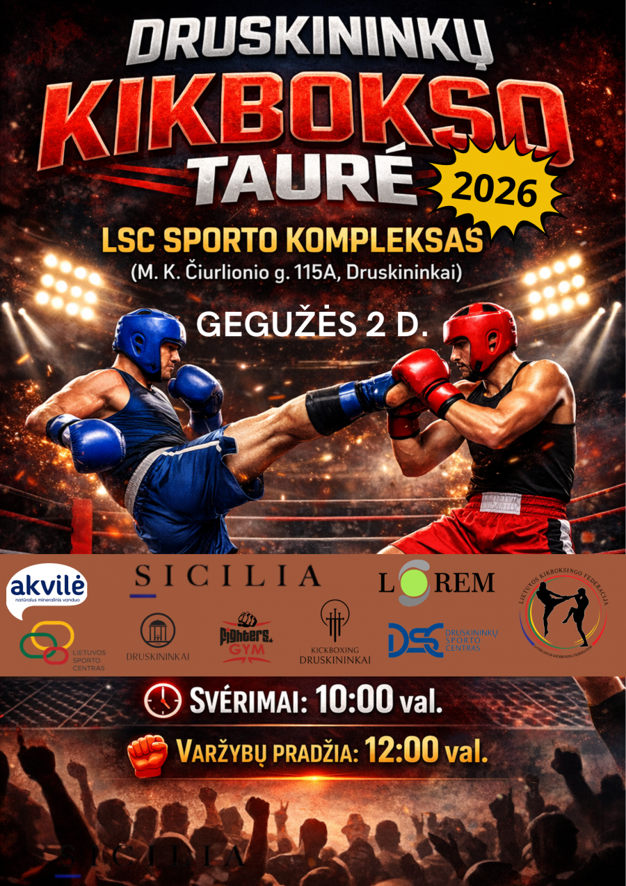 Druskininkų kikbokso taurė 2026