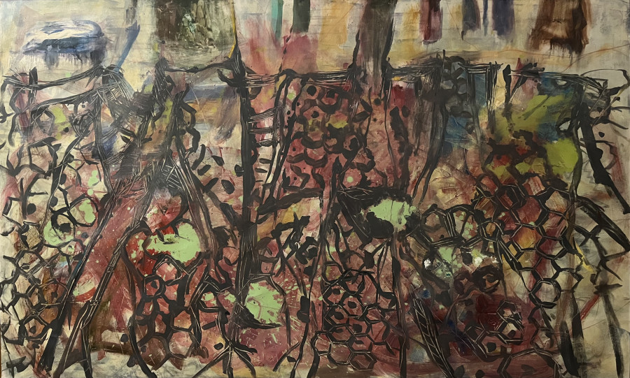 Kristinos Čivilytės tapybos paroda "Čia mūsų žemė"