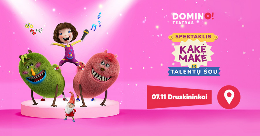 Spektaklis "Kakė Makė ir talentų šou"