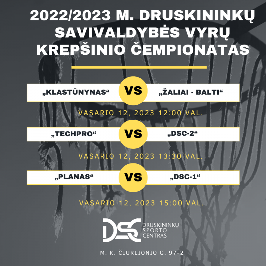 2022/2023 m. Druskininkų savivaldybės vyrų krepšinio čempionatas