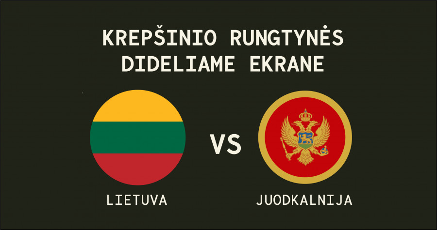 Pasaulio krepšinio čempionatas: Lietuva – Juodkalnija | transliacijos restorane LABAI Druskininkuose