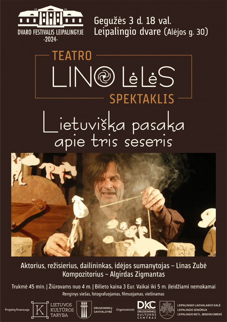 Spektaklis „Lietuviška pasaka apie tris seseris“
