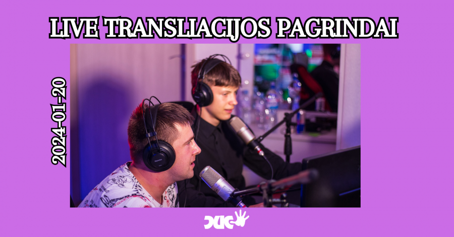 „Live transliacijos pagrindai“
