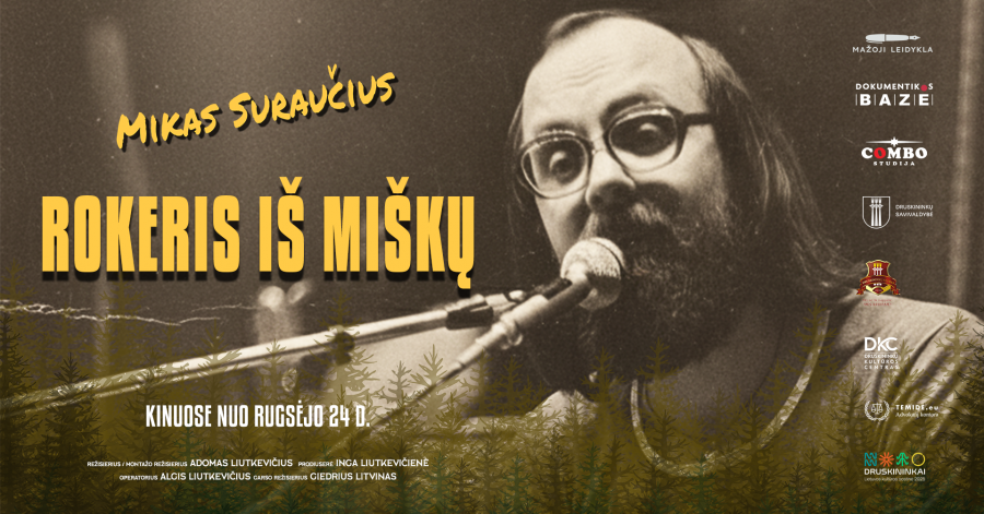 Dokumentinio filmo „Rokeris iš miškų. Mikas Suraučius“ premjera Druskininkuose