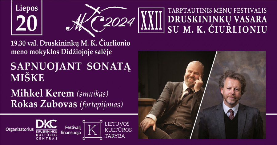 Druskininkai summer with M. K. Čiurlionis | "Dreaming of a sonata in the forest"