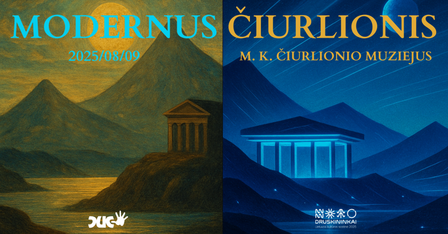 Modernus Čiurlionis: kūrybinės meno dirbtuvės