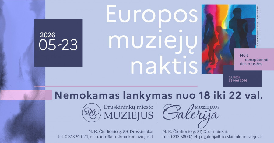 Muziejų naktis Druskininkų miesto muziejuje ir galerijoje