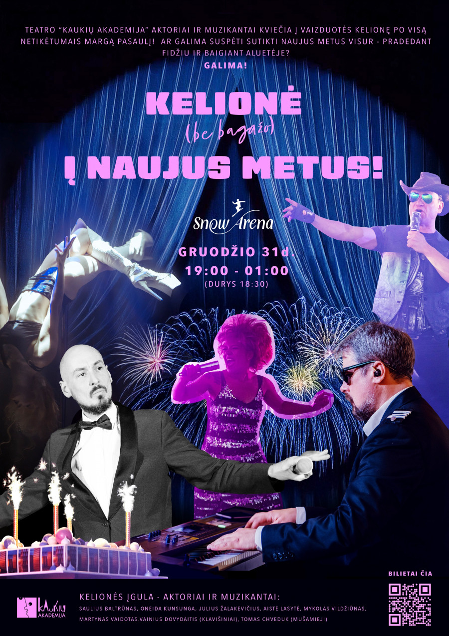 KELIONĖ (be bagažo) į NAUJUS METUS!